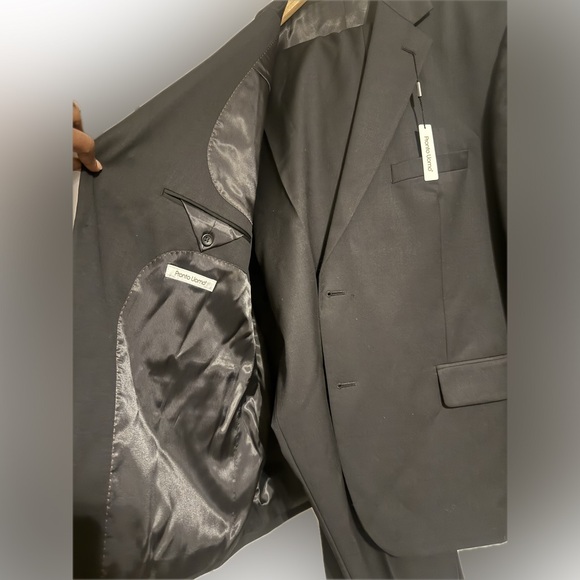 Men's Black Suit Blazer - Picture 3 of 11